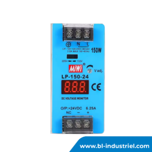 Alimentation électrique sur RAIL 24V 150W LP-150-24
