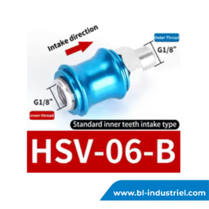 Vanne de glissière pneumatique HSV-06